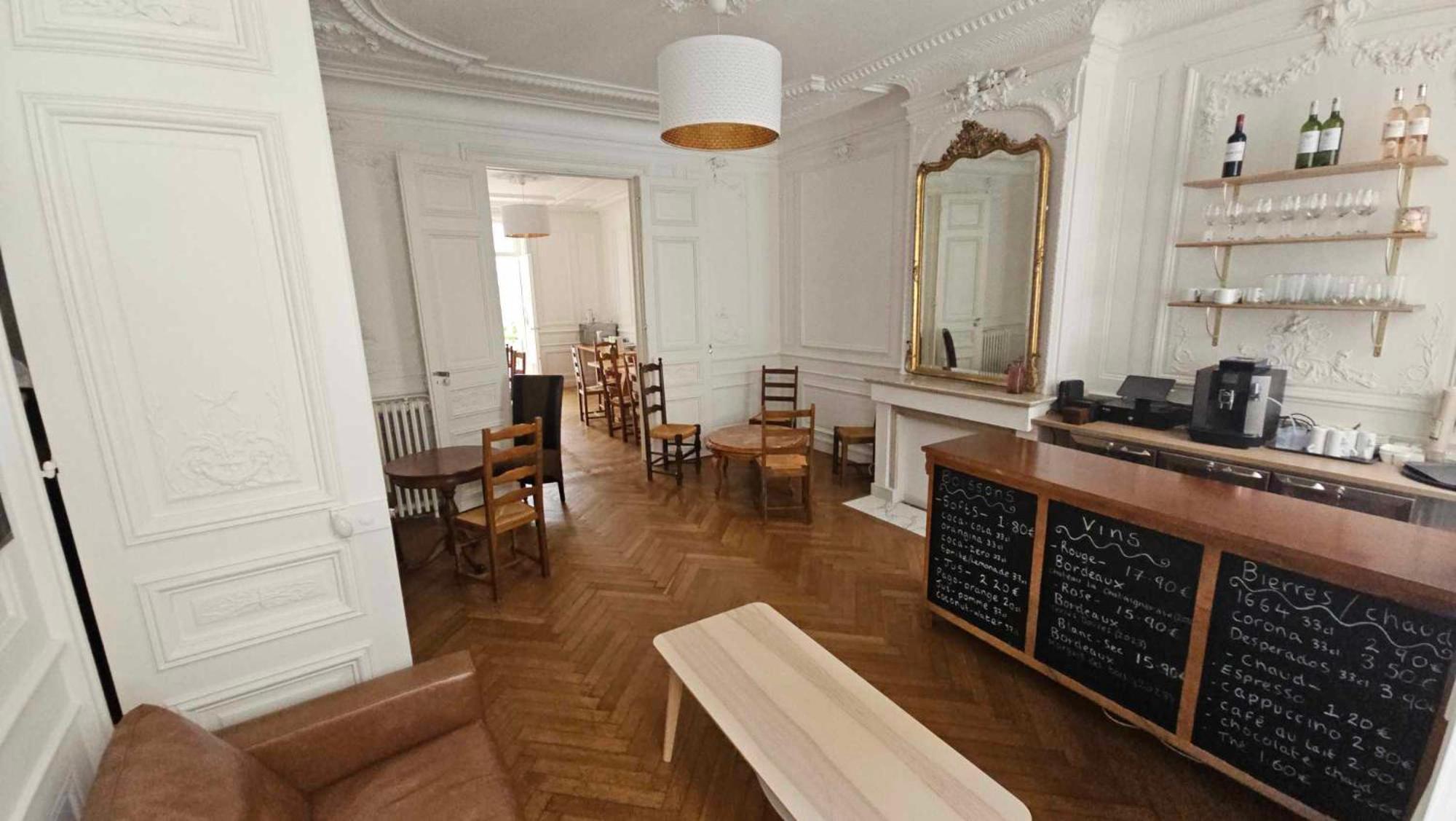 Le Jardin Cafe Bed & Breakfast Bordeaux Exterior foto