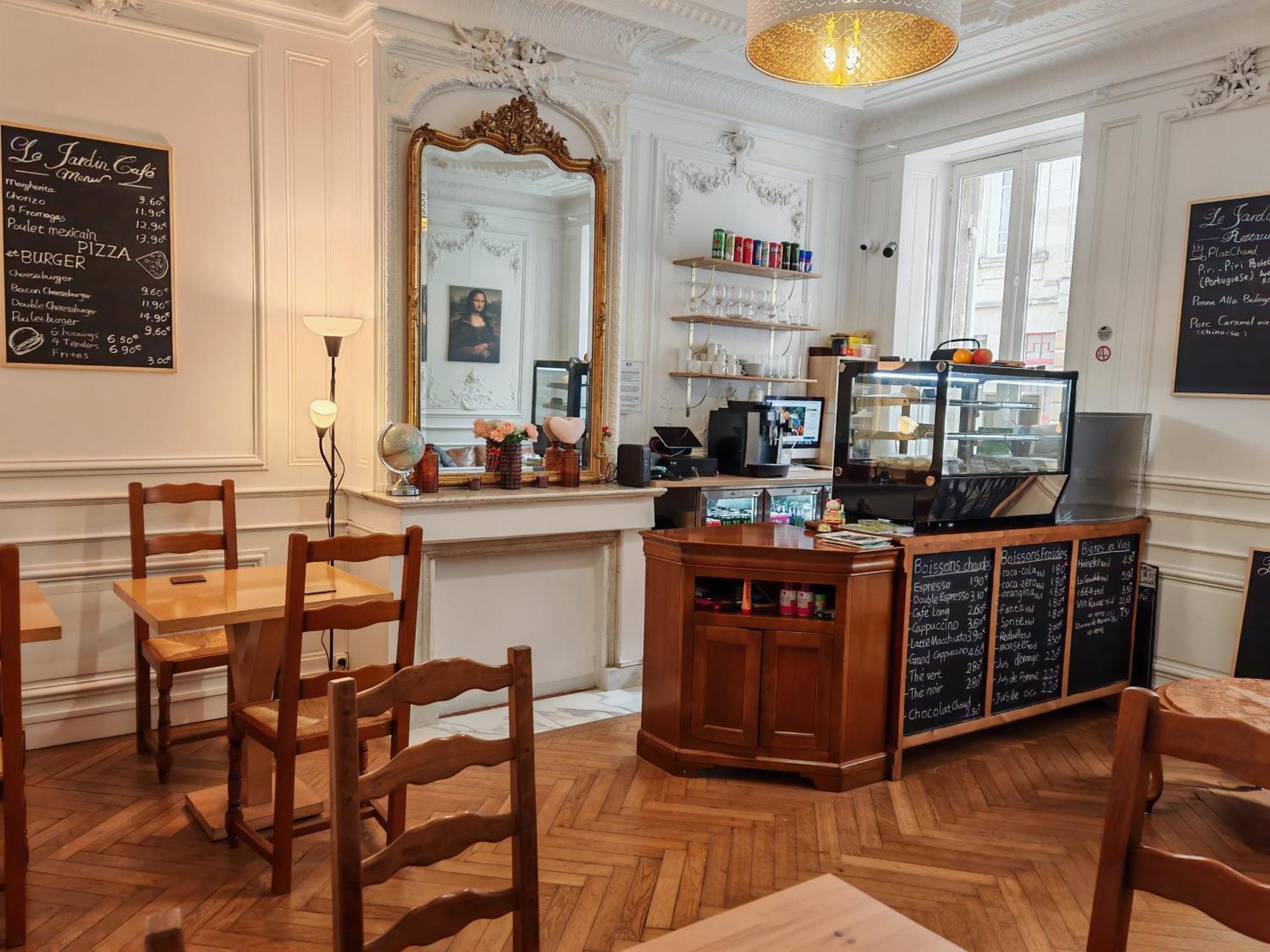 Le Jardin Cafe Bed & Breakfast Bordeaux Exterior foto