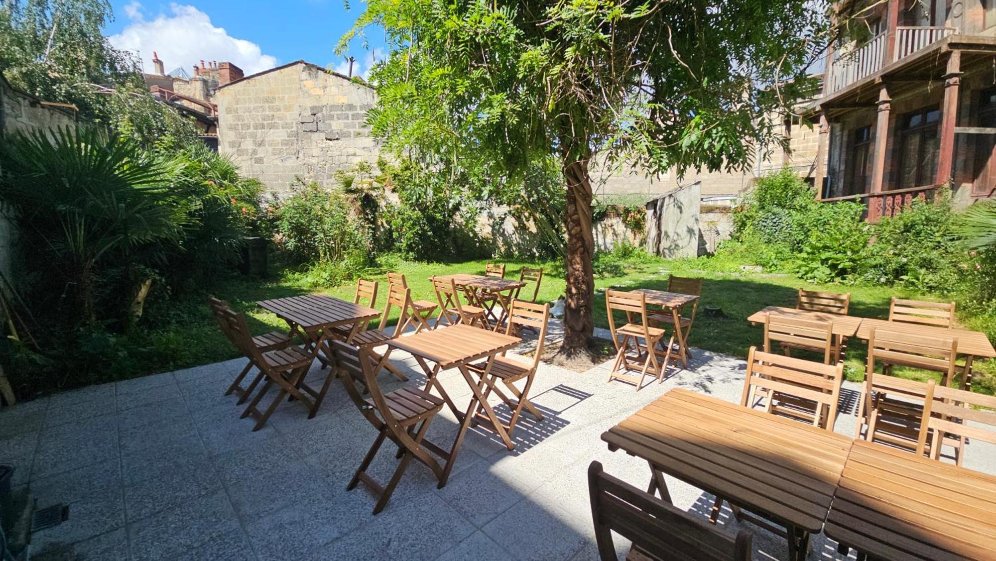 Le Jardin Cafe Bed & Breakfast Bordeaux Exterior foto